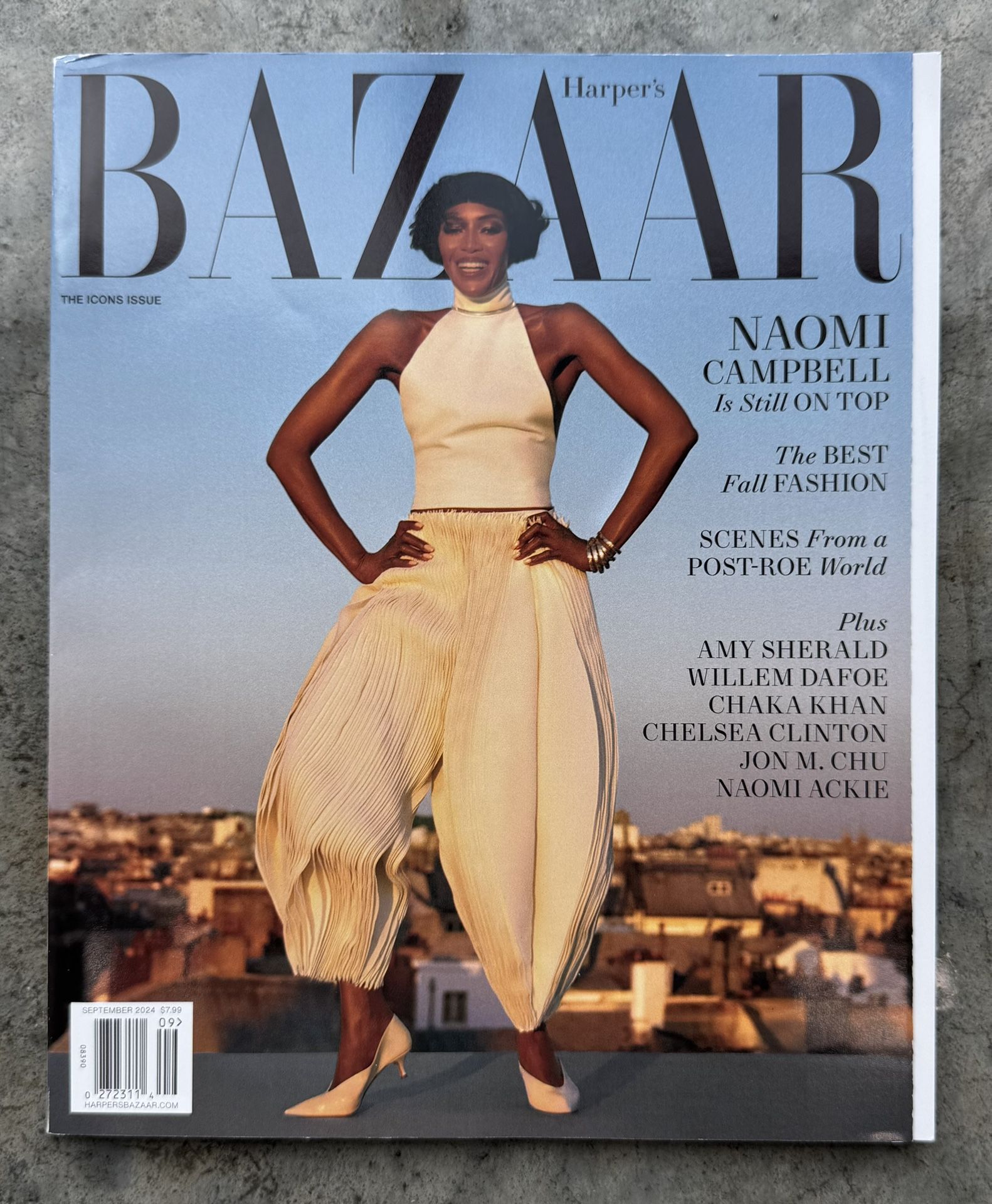 Harper’s Bazaar Magazine September 2024 Naomi Campbell The Icons Issue