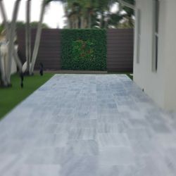 Ice Blue Marble Pavers