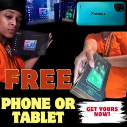 Free Phone Or Tablet 