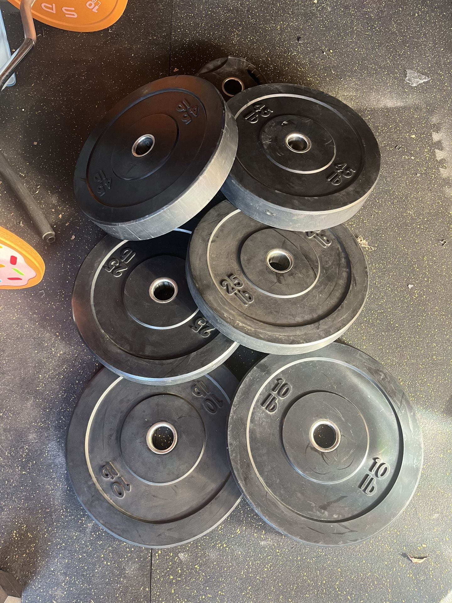 Olympic Weights Bumper Plates 
