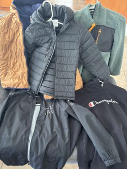 5pc boys lot jacket 🧥 hoodie size 8-10 new mint must sell