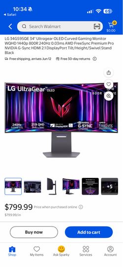 LG ultra gear gaming monitor