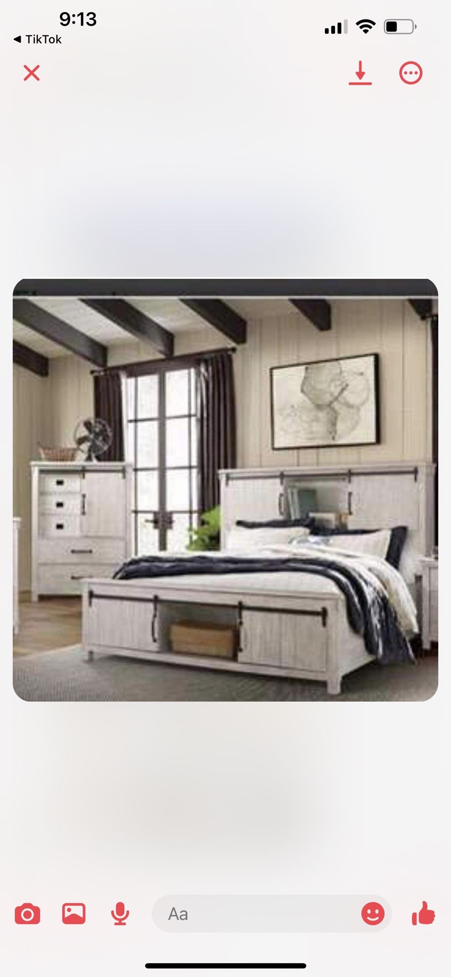 Queen Bedroom Set No Mattresses Included