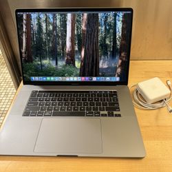 MacBook Pro 16 Inch Touch Bar 2019 i9 32gb Ram 1TB Storage.