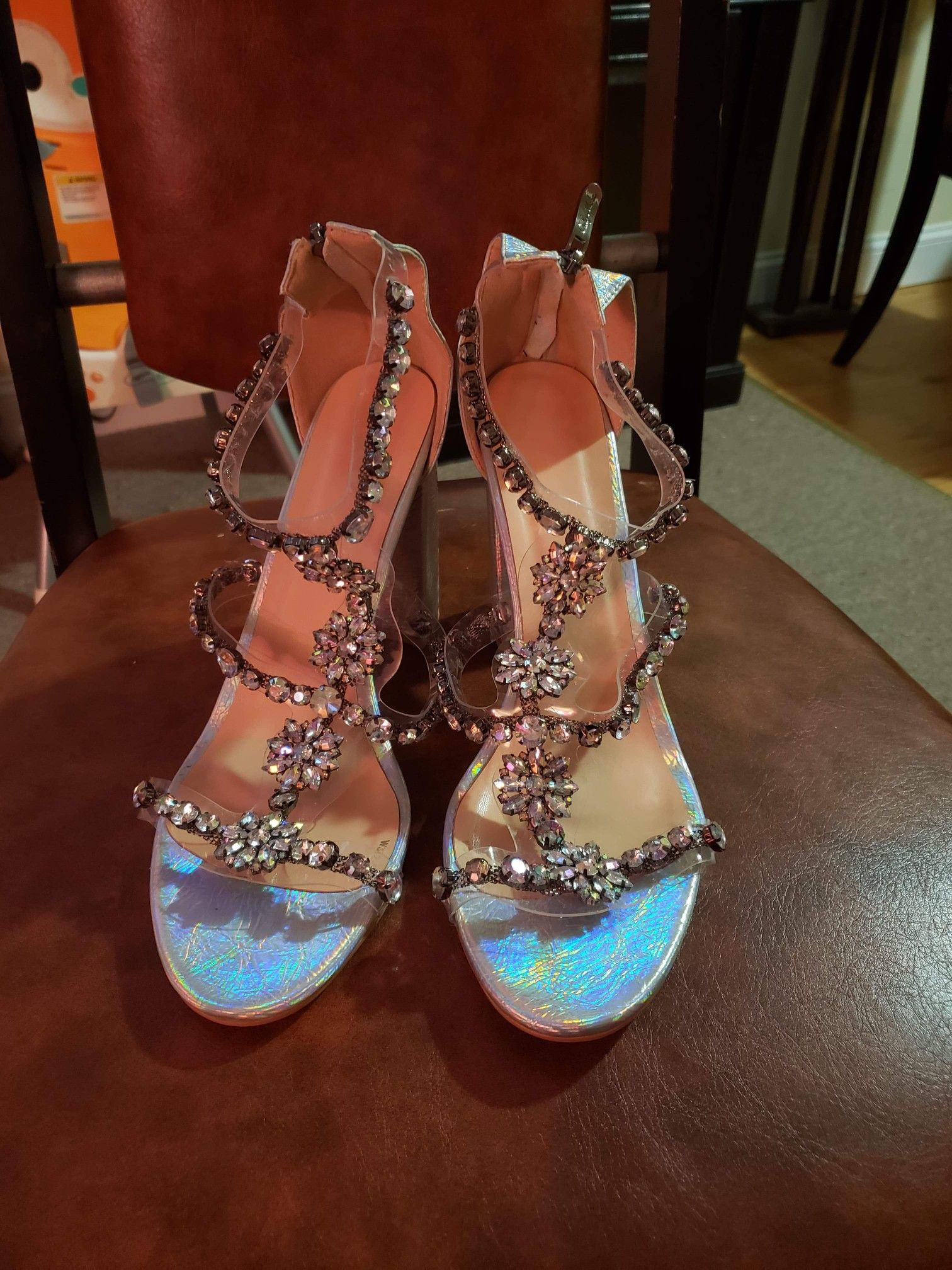 Rhinestones heels