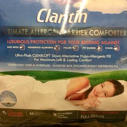 claritin down alternative comforter king