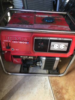 Honda generator