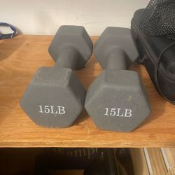 15lb dumbbells
