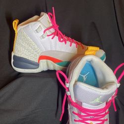 Nikes Jordan 12 Retros Vapor Green White