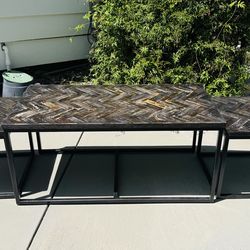 3 Piece Nesting Coffee Table Set