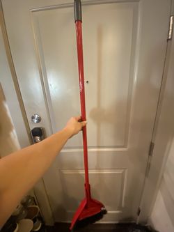 O-Cedar PowerCorner One Sweep Angle Broom and Step-On Dustpan Set