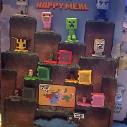 McDonalds Minecraft Display