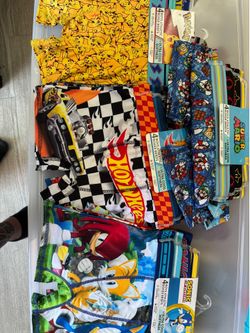 4 packs of boy boxers size 8