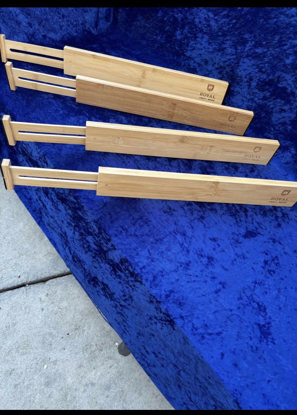 kitchen  cabinet organizer  wooden  shelf, each $5