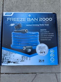 Camco Freeze Ban 2000 heated drinking-safe hose