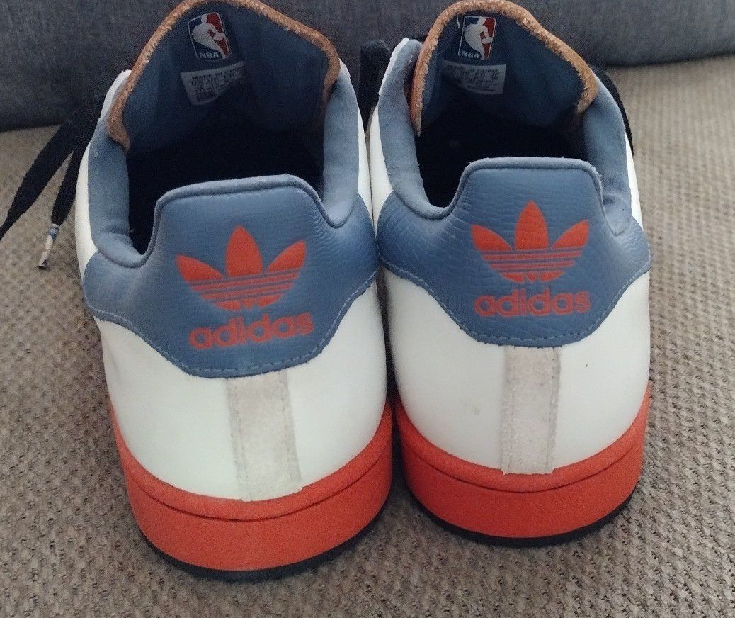 Vintage Adidas Superstars Bobcats NBA Shoes Size 12 Men for Sale in San ...