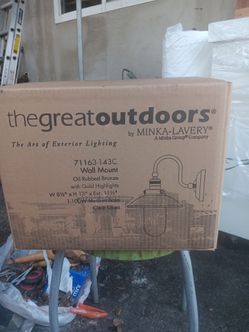 The great outdoors lamps