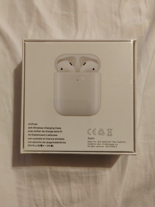 Airpods With Wireless Charging Case