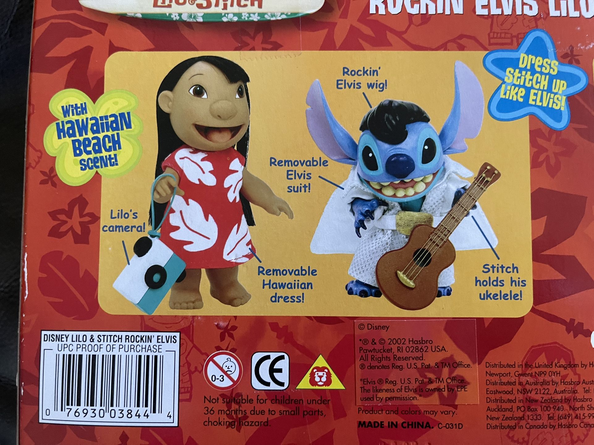 Lilo & Stitch Rocking' Elvis Figure