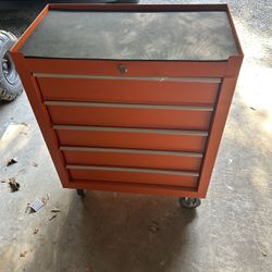 5 Drawer Tool Box On Castors 