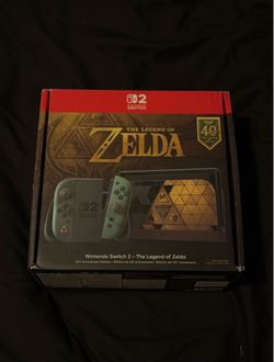 Nintendo Switch™ 2 –The Legend of Zelda™ – 40th Anniversary Edition