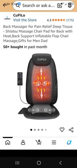 CuPilo Shiatsu/Deep Tissue Massage Chair