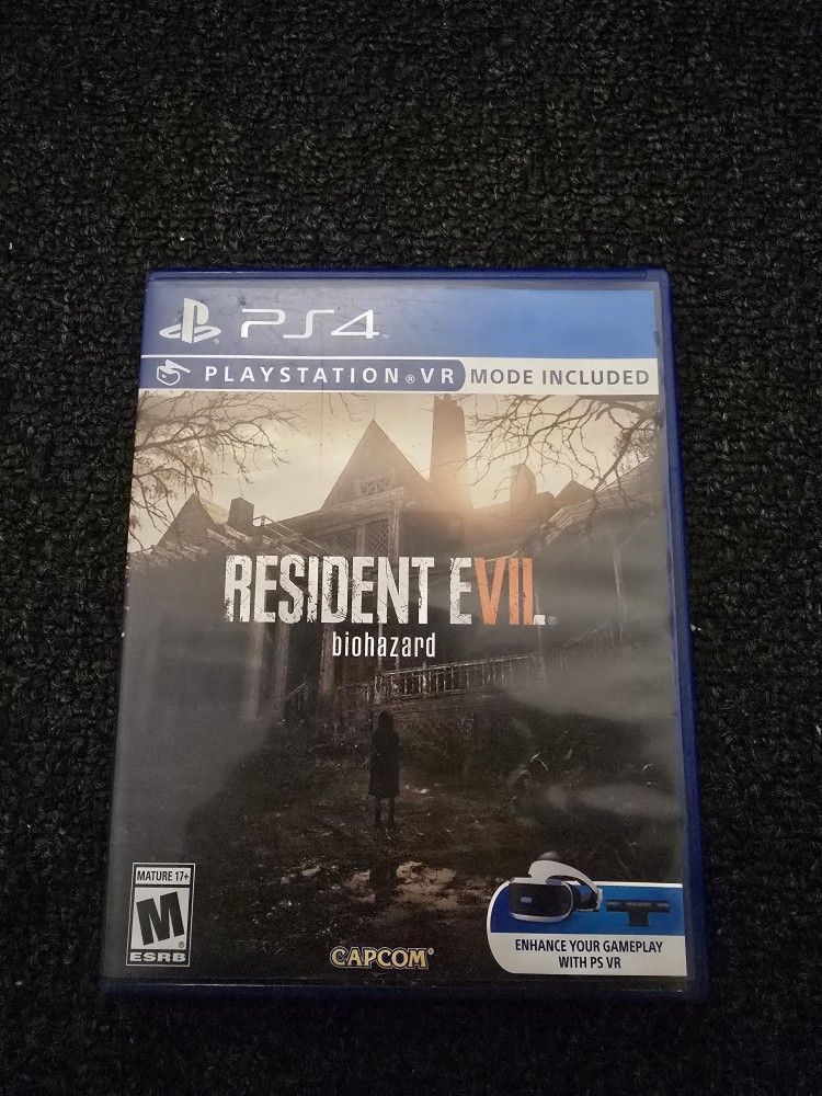 PS4 Resident Evil Biohard Videogame***