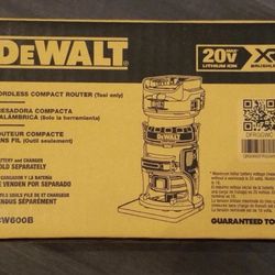 DEWALT XR 1/4-in Variable Speed Brushless Fixed Cordless Router