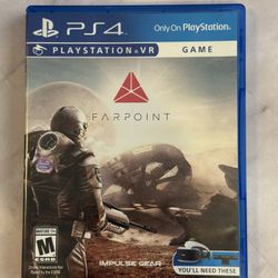 Farpoint PSVR For Sony PlayStation 4 PS4 Video Game 