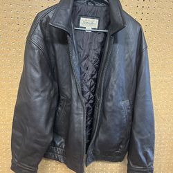 Vintage Leather Motorcycle Jacket
