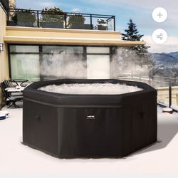 Collapsible Hot Tub In Great Condition! Only Needs A New Liner 