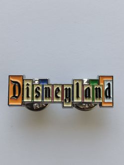 New Disneyland Sign Lapel Pin