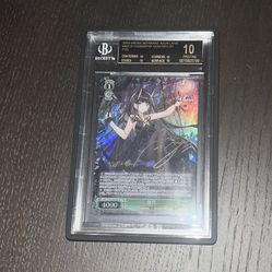 BGS 10 Black Label WeissSchwarz Azur Lane Card . PSA CGC POKEMON YUGIOH MAGIC THE GATHERKNG