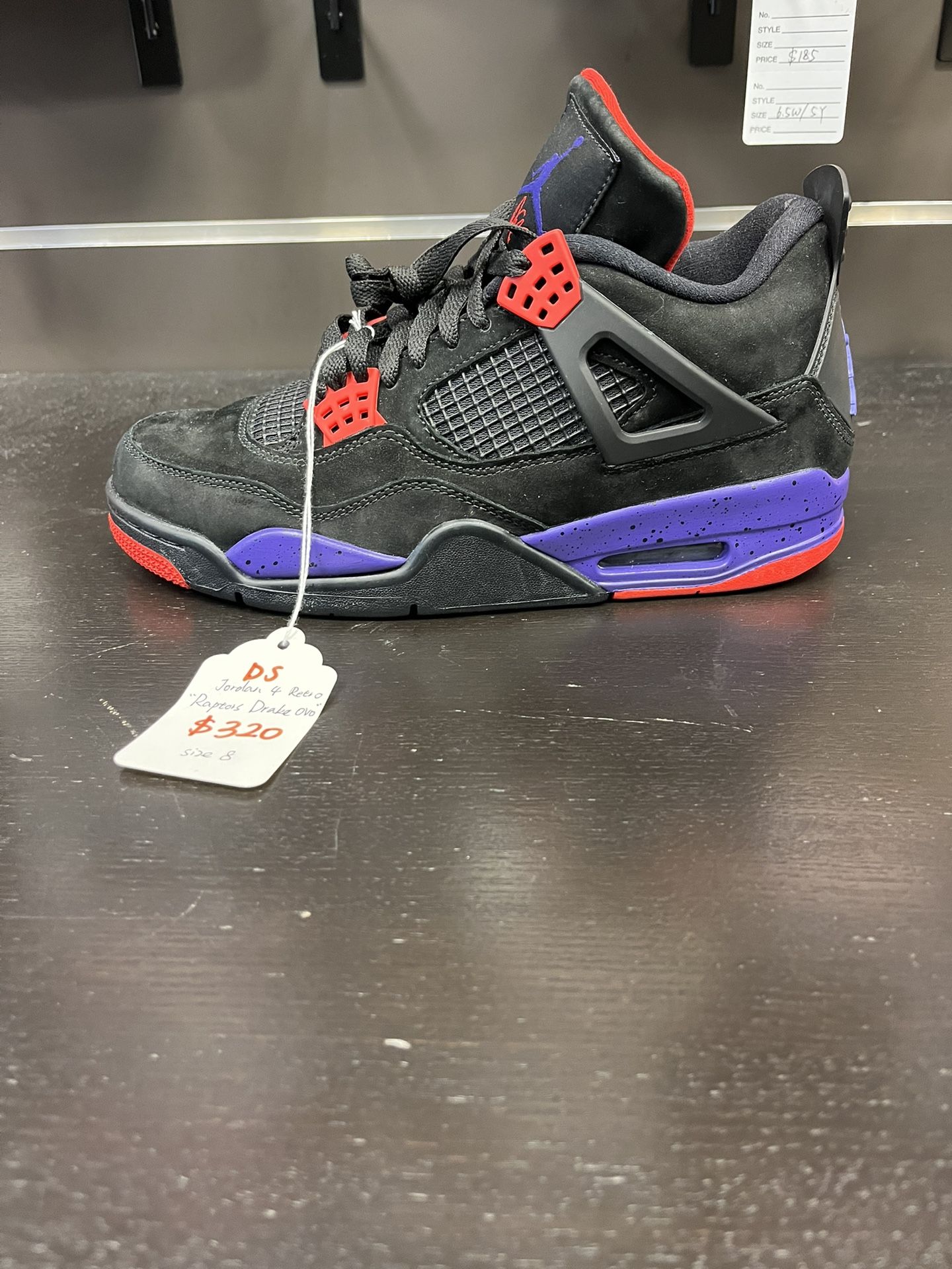 Jordan 4 Retro Raptors Drake OvO