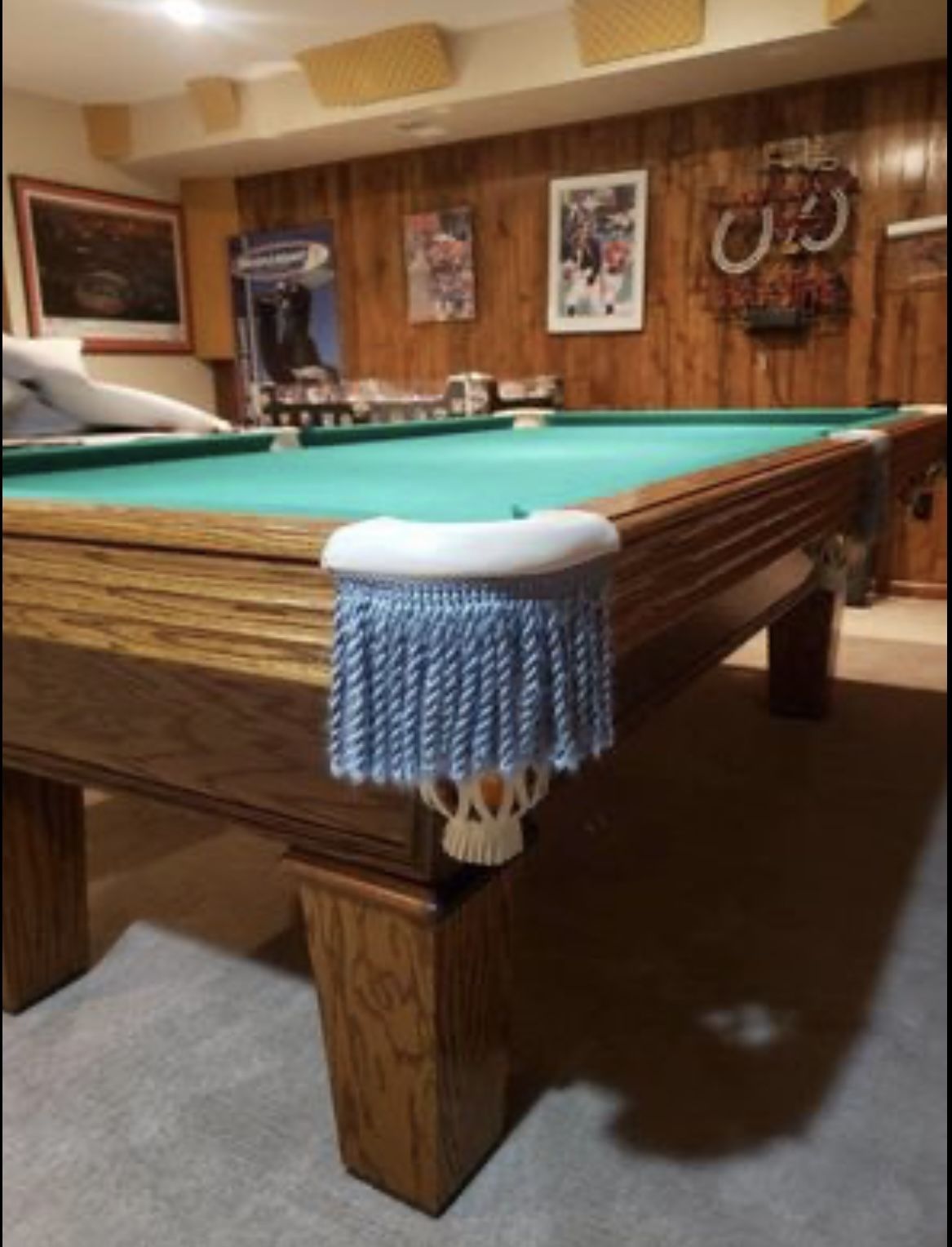 Olhausen Augusta Pool Table with Accessories & Cover