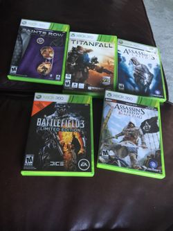 5 Xbox 360 game