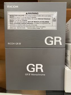 Ricoh Camera GR IV Brand New