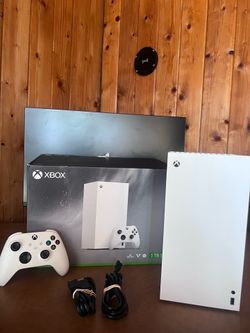 Xbox series x white w controller