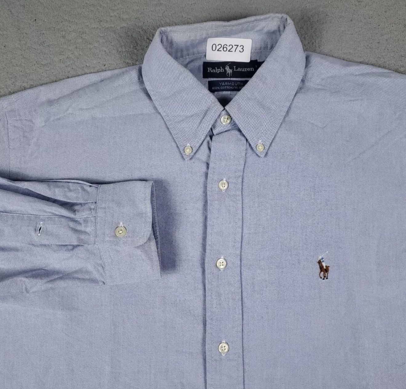 Men Ralph Lauren Long Sleeve Shirt 16/17