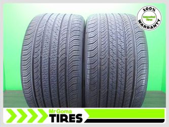 2 315/35R21 USED TIRES CONTINENTAL PROCONTACT TX NO XL 8.1/32 TREAD 111V