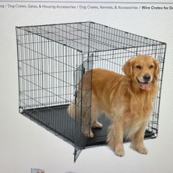  Single Door Folding Dog Crate