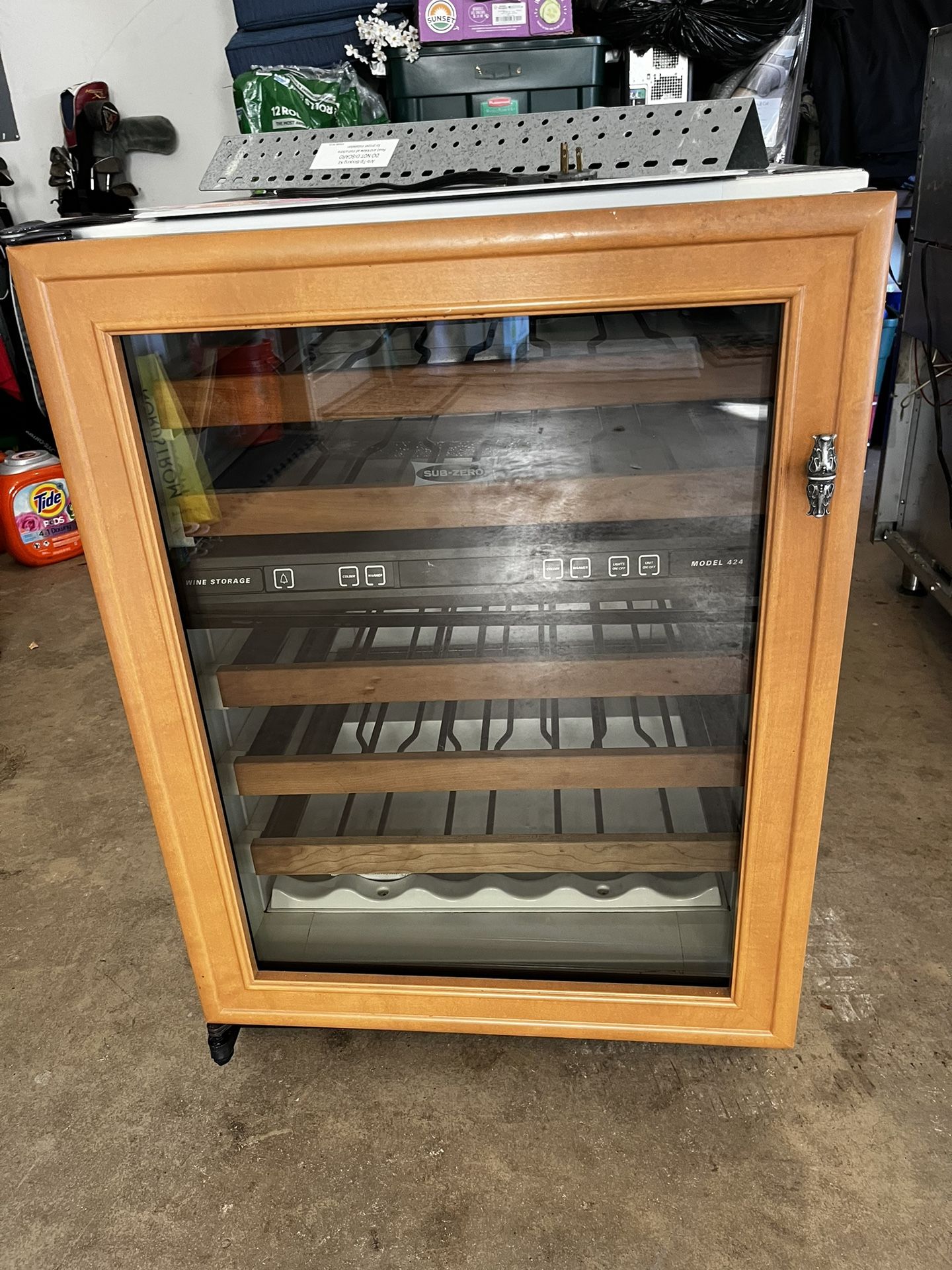 Sub Zero Wine Refrigerator Model 424