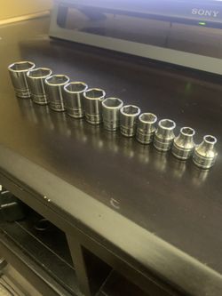 Snap-on Shallow 3/8 Drive Sockets