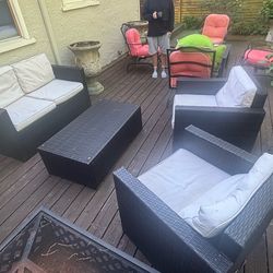 Woven outdoor furniture FREE