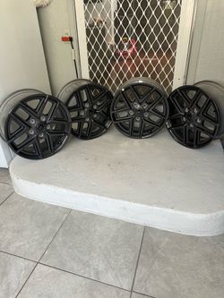 Jeep Wrangler rims Like New