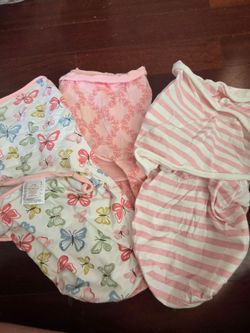 100% organic cotton swaddles 0-3 mnths