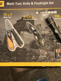 New Multi-Tool, Knife & Flashlight