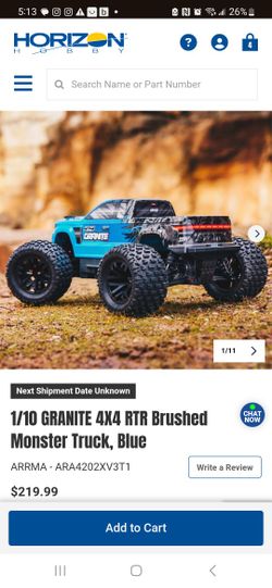 Arrma Granite Mega 4x4 New In A Box