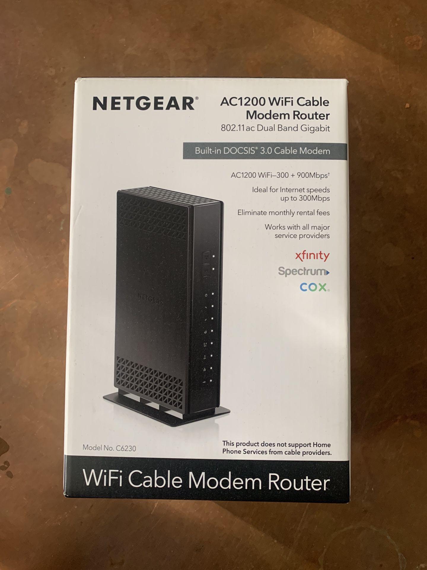 Netgear AC1200 WiFi Cable Modem Router