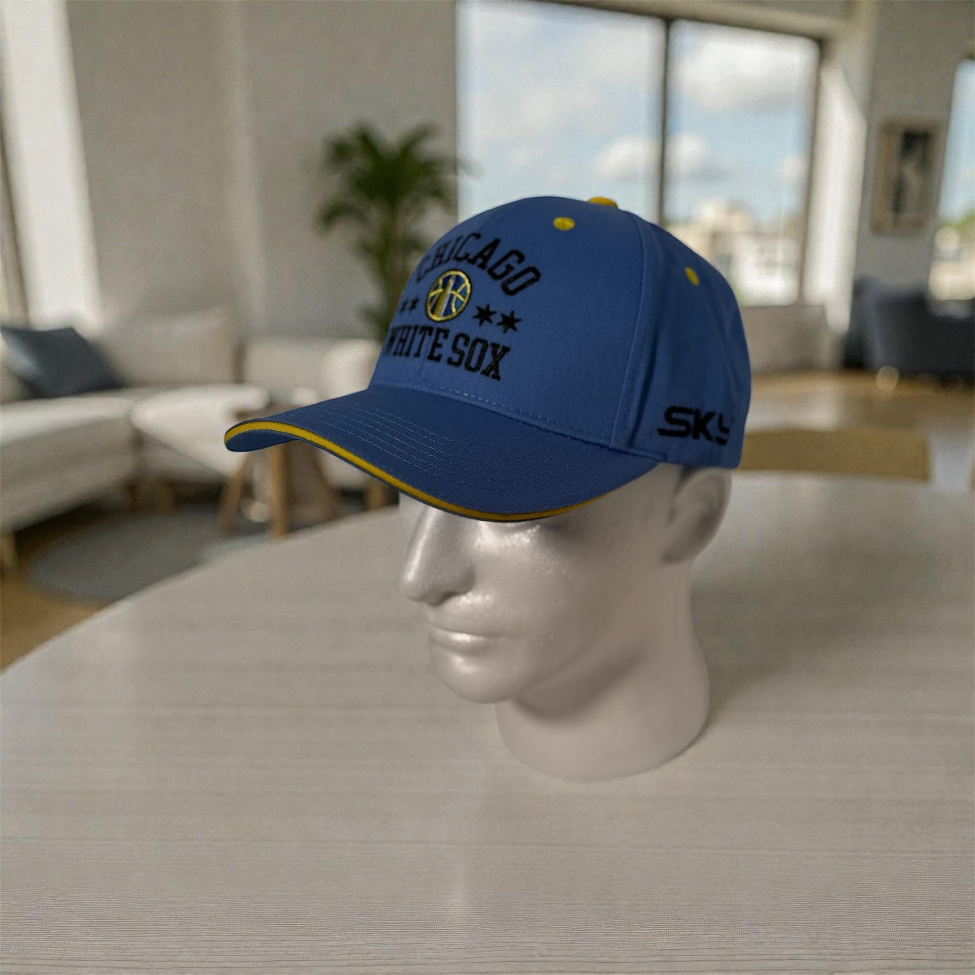 Never Worn Co-Branded White Sox Chicago Sky 100% Cotton Snapback Hat 8/26/2025 ⚾